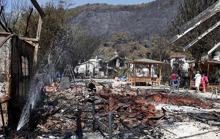 İşte Antalya Ardasandaki felaketten geriye kalanlar...