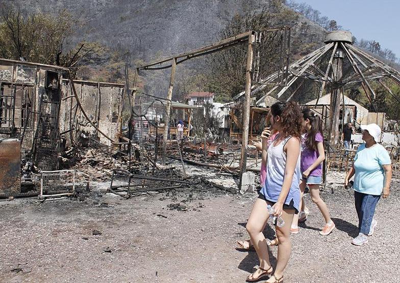 İşte Antalya Ardasandaki felaketten geriye kalanlar...