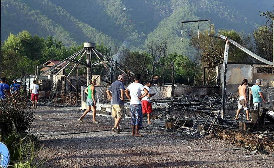 İşte Antalya Ardasandaki felaketten geriye kalanlar...