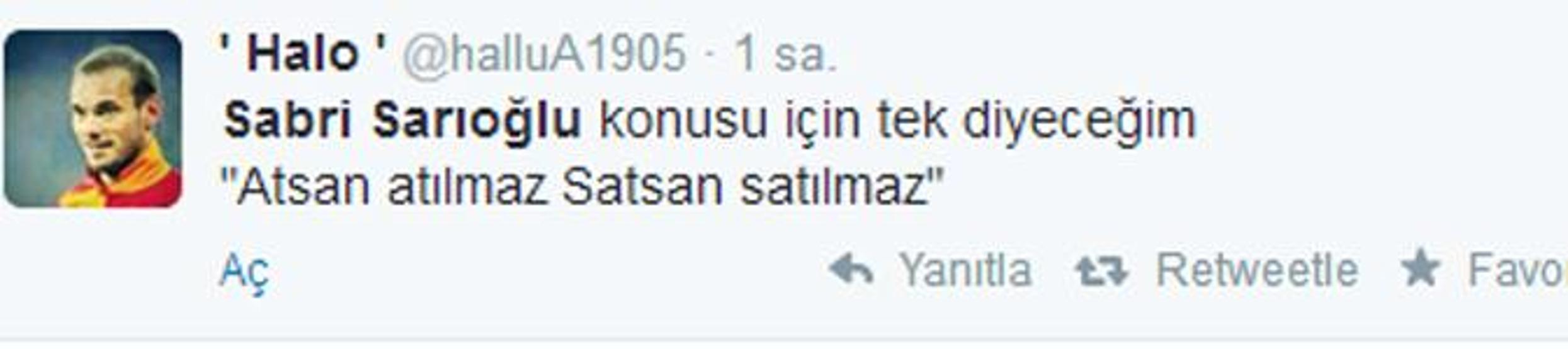 Taraftar Sabri Reyiz için ayakta