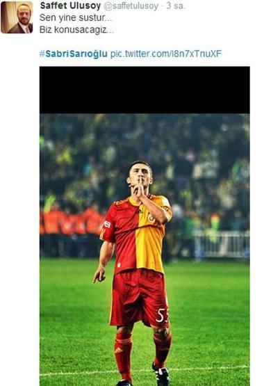 Taraftar Sabri Reyiz için ayakta
