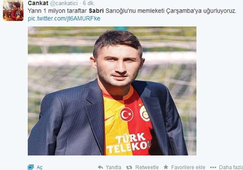 Taraftar Sabri Reyiz için ayakta