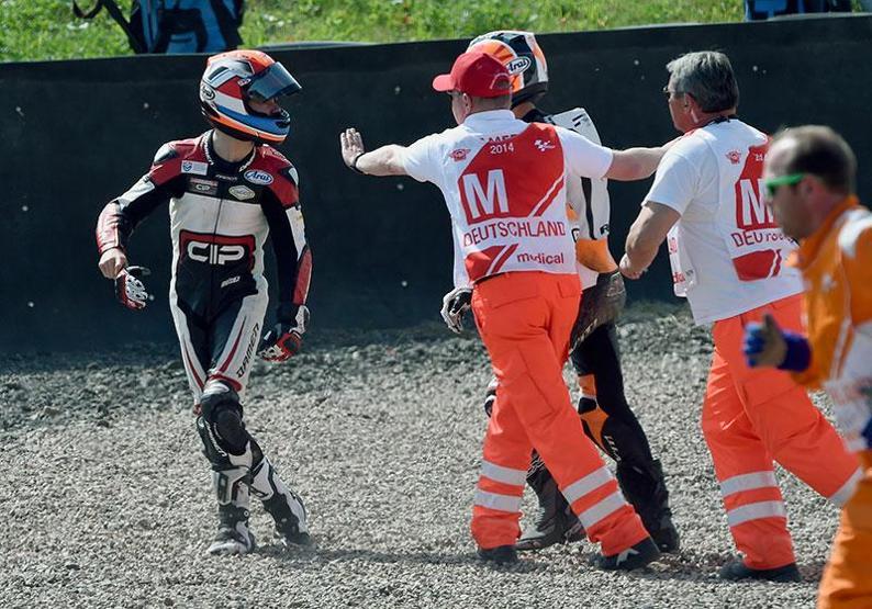 Moto GPde yumruklar konuştu