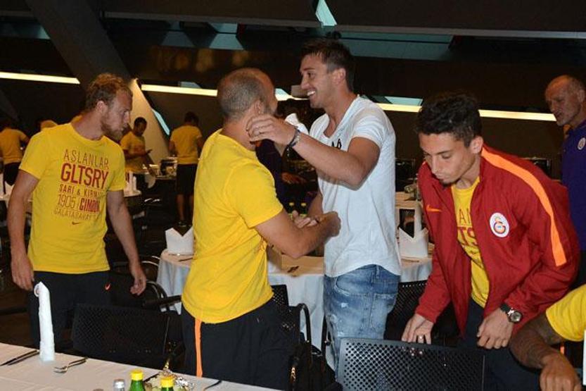 Muslera ve Sinan Bolat Galatasaray kampında