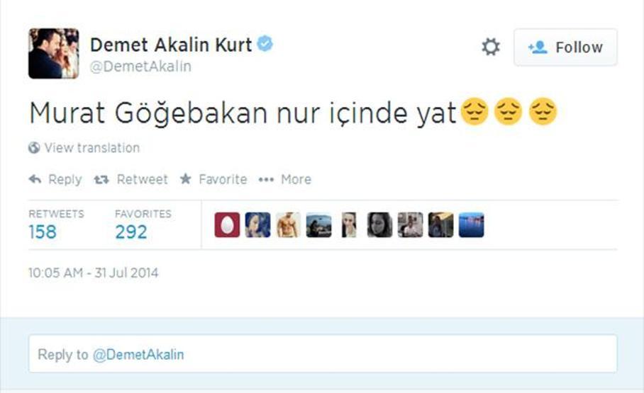 Murat Göğebakanın ardından...