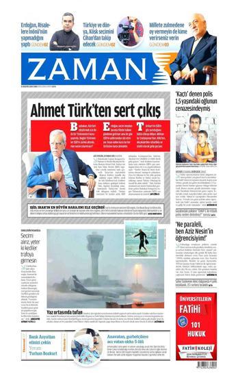 8 Ağustos gazete manşetleri