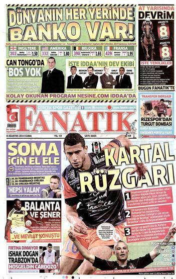 8 Ağustos gazete manşetleri