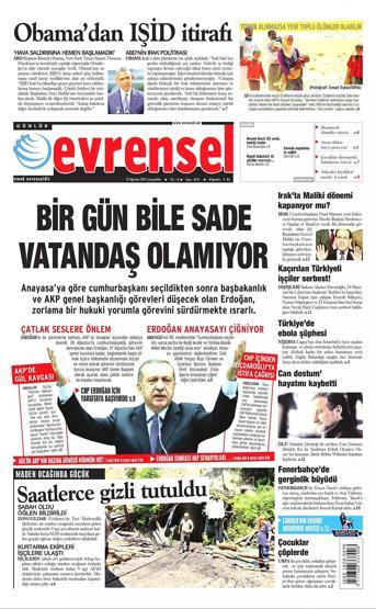 13 Ağustos gazete manşetleri