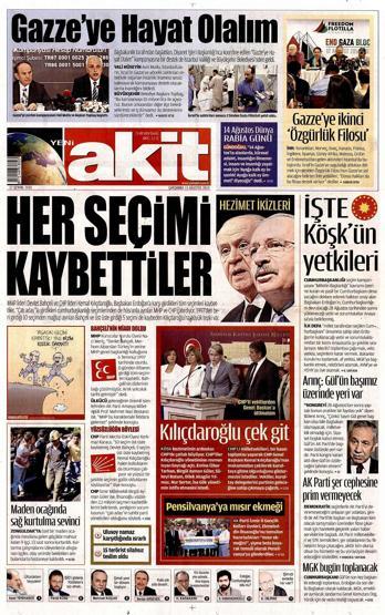 13 Ağustos gazete manşetleri