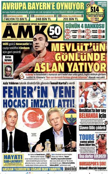 13 Ağustos gazete manşetleri