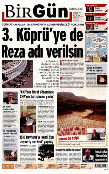14 Ağustos gazete manşetleri
