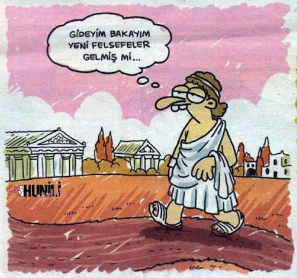 Karikatürcülerin gözünden felsefe