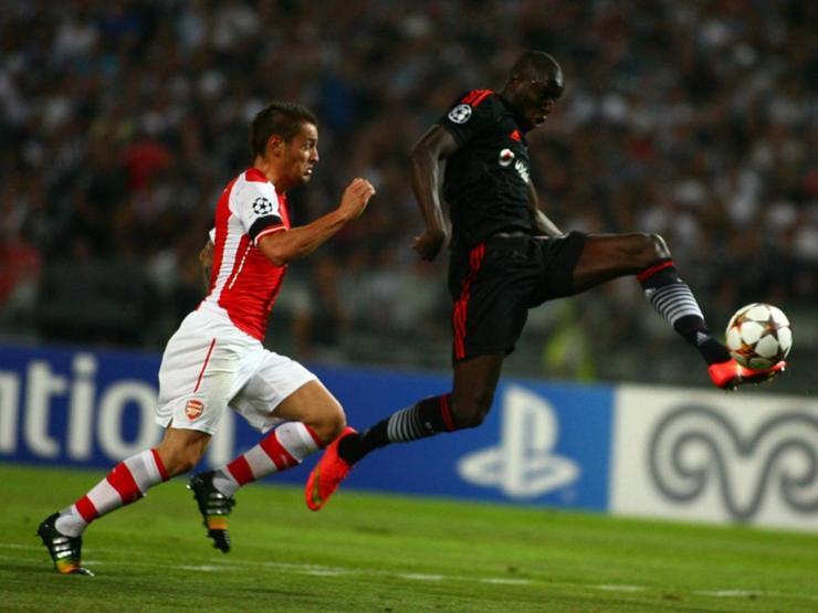 Beşiktaş - Arsenal maçından kareler