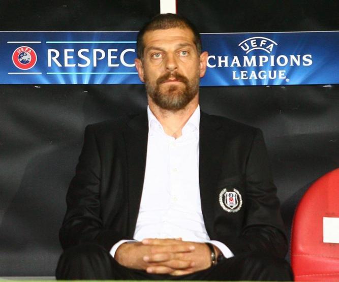 Beşiktaş - Arsenal maçından kareler