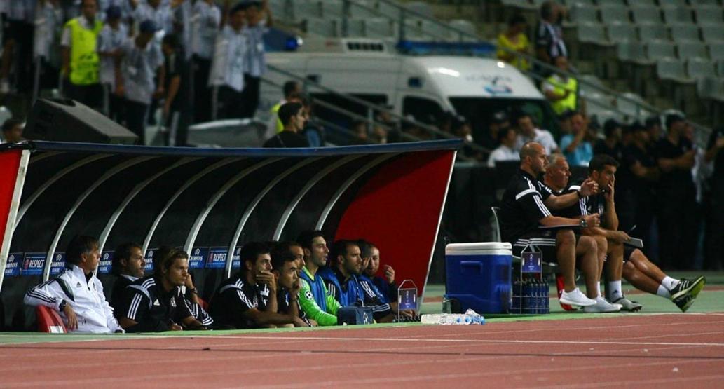 Beşiktaş - Arsenal maçından kareler