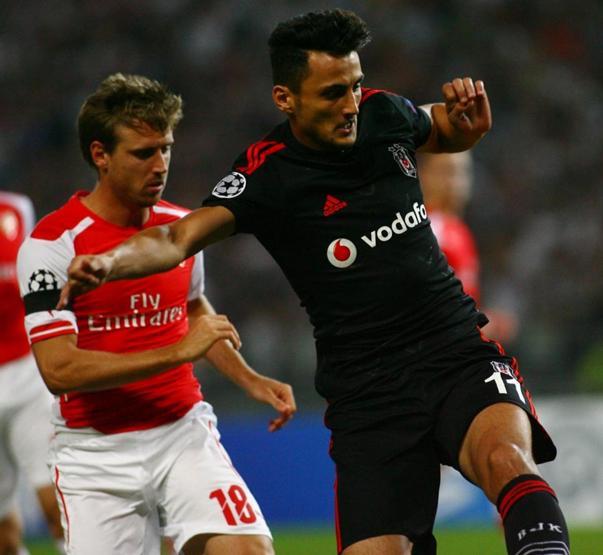 Beşiktaş - Arsenal maçından kareler