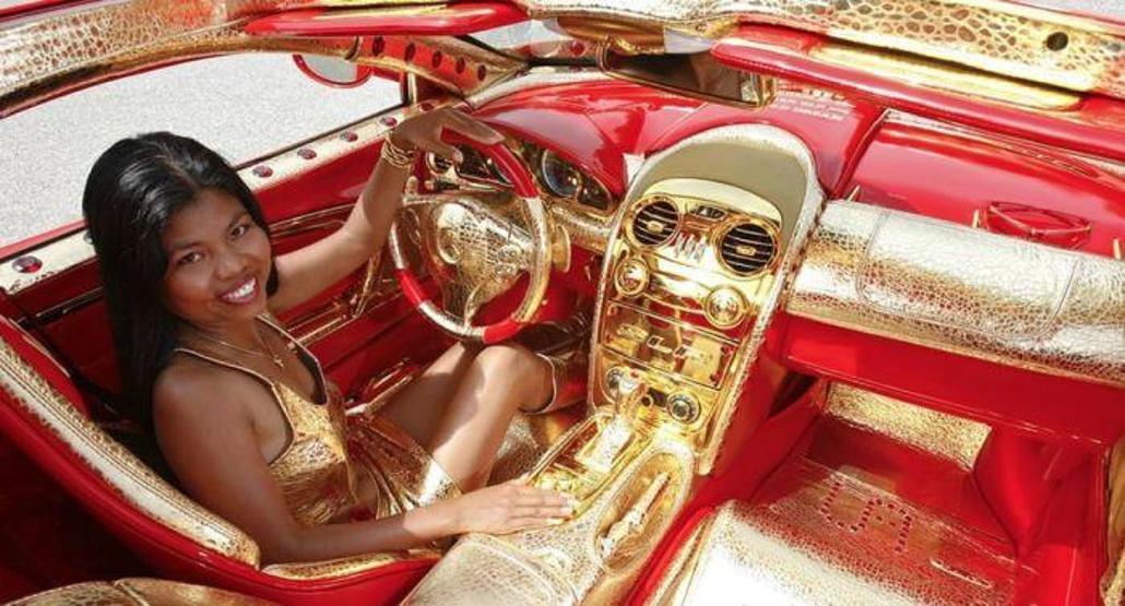 10 milyon dolarlık altın kaplama Mercedes