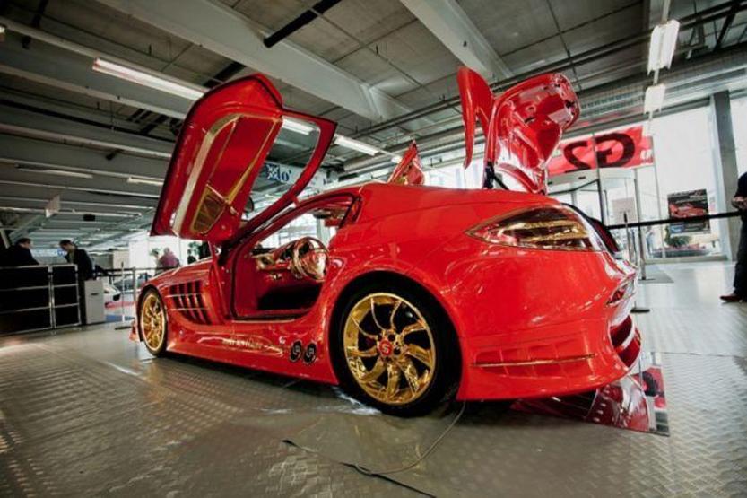 10 milyon dolarlık altın kaplama Mercedes