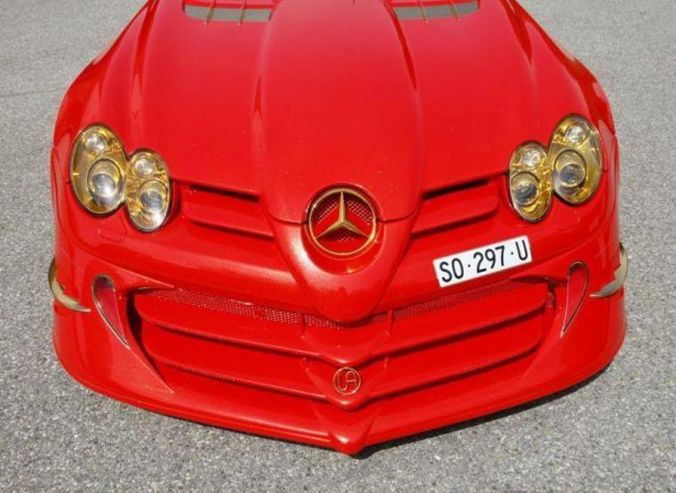 10 milyon dolarlık altın kaplama Mercedes