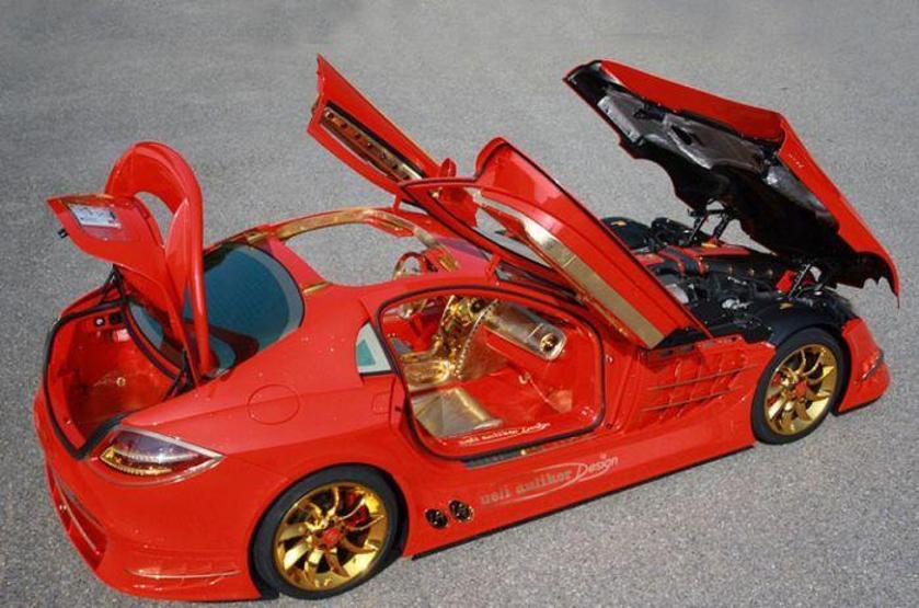 10 milyon dolarlık altın kaplama Mercedes