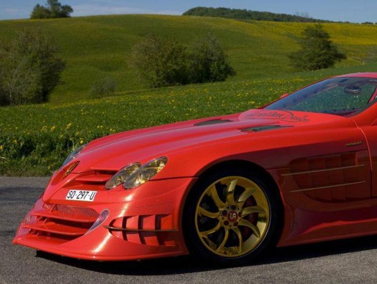 10 milyon dolarlık altın kaplama Mercedes