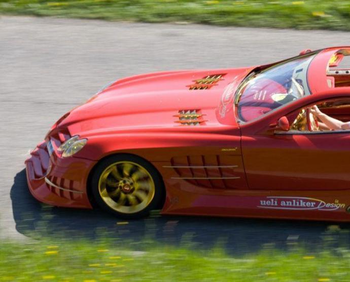 10 milyon dolarlık altın kaplama Mercedes