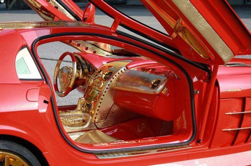 10 milyon dolarlık altın kaplama Mercedes