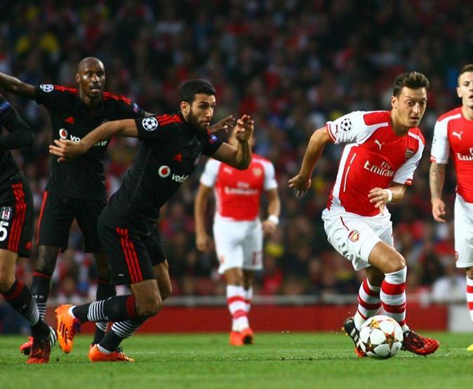 Arsenal - Beşiktaş: 1-0