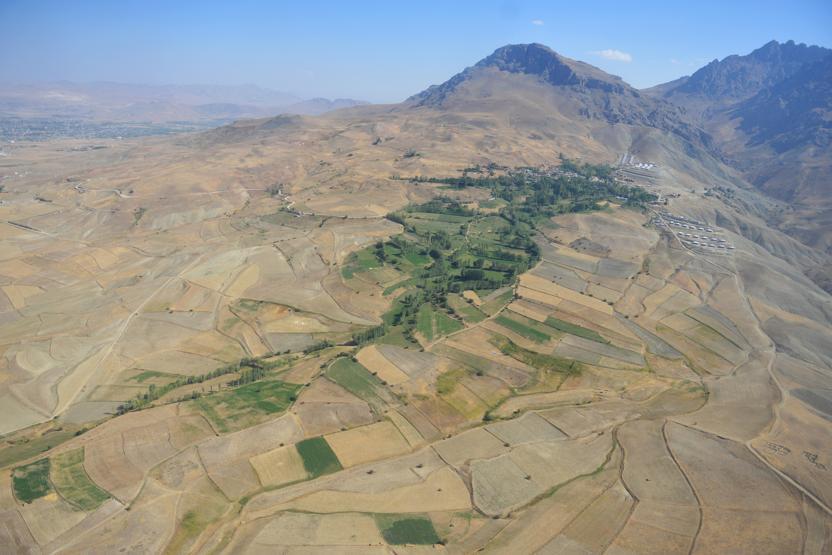 Kuş bakışı Van ve Hakkari