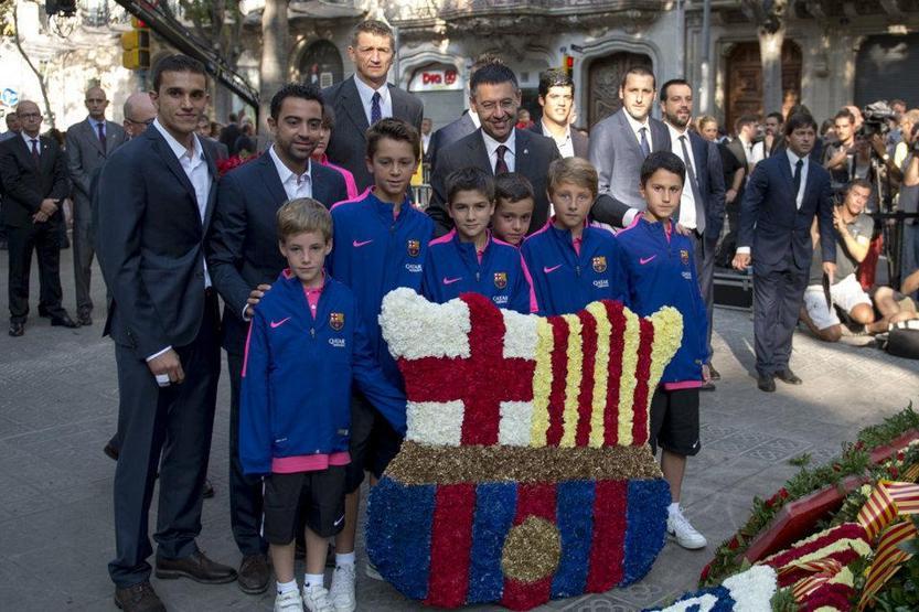 Barcelonalı futbolcular siyaset yaptı