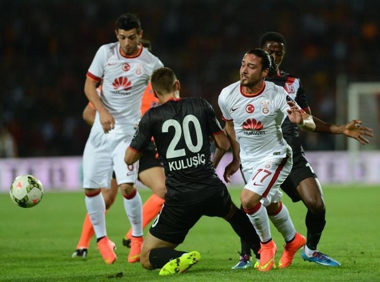 Balıkesirspor - Galatasaray maçından çarpıcı kareler