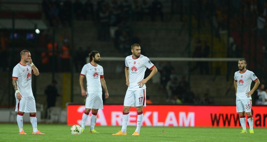 Balıkesirspor - Galatasaray maçından çarpıcı kareler