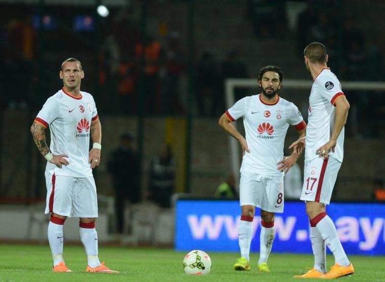 Balıkesirspor - Galatasaray maçından çarpıcı kareler