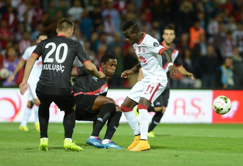 Balıkesirspor - Galatasaray maçından çarpıcı kareler