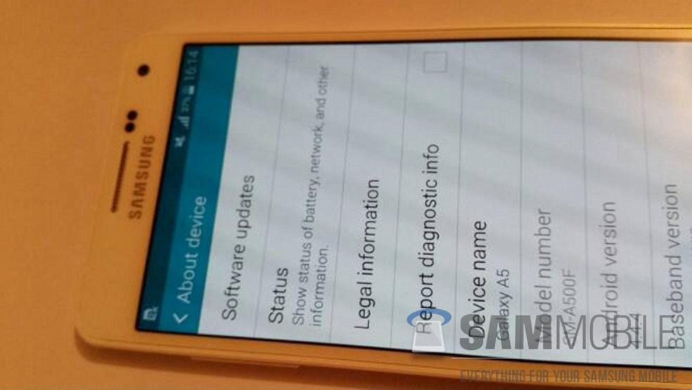 Samsungdan yeni telefon Galaxy A5