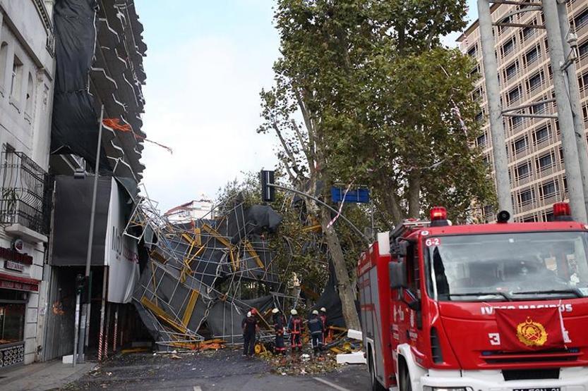 İstanbulda fırtına