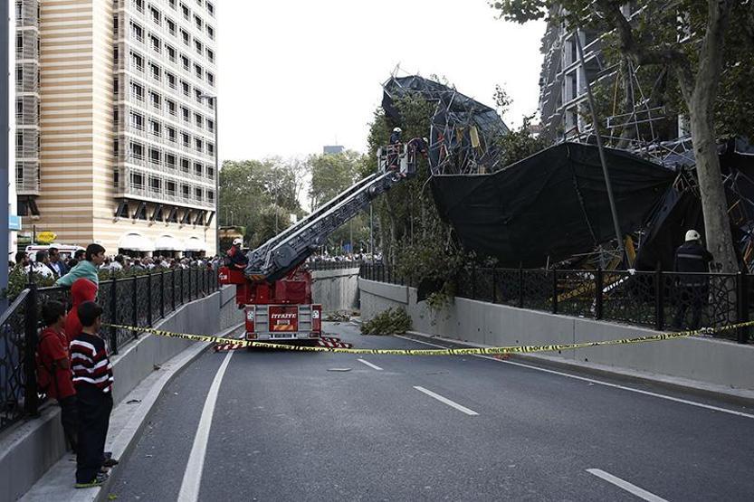 İstanbulda fırtına