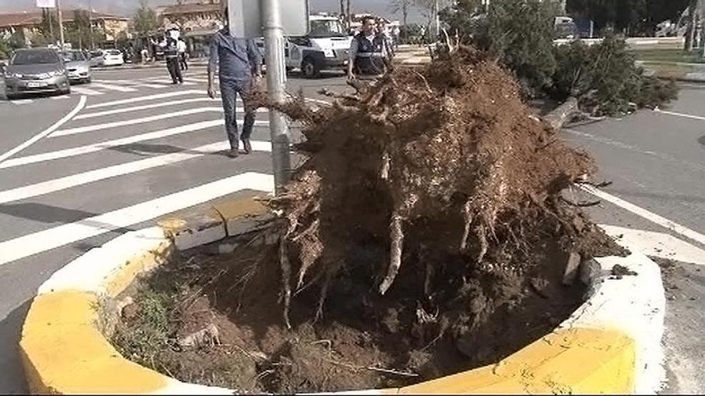 İstanbulda fırtına