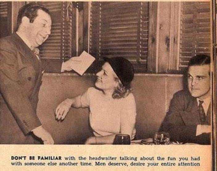 Bekar kadınlar için 1930lardan tavsiyeler
