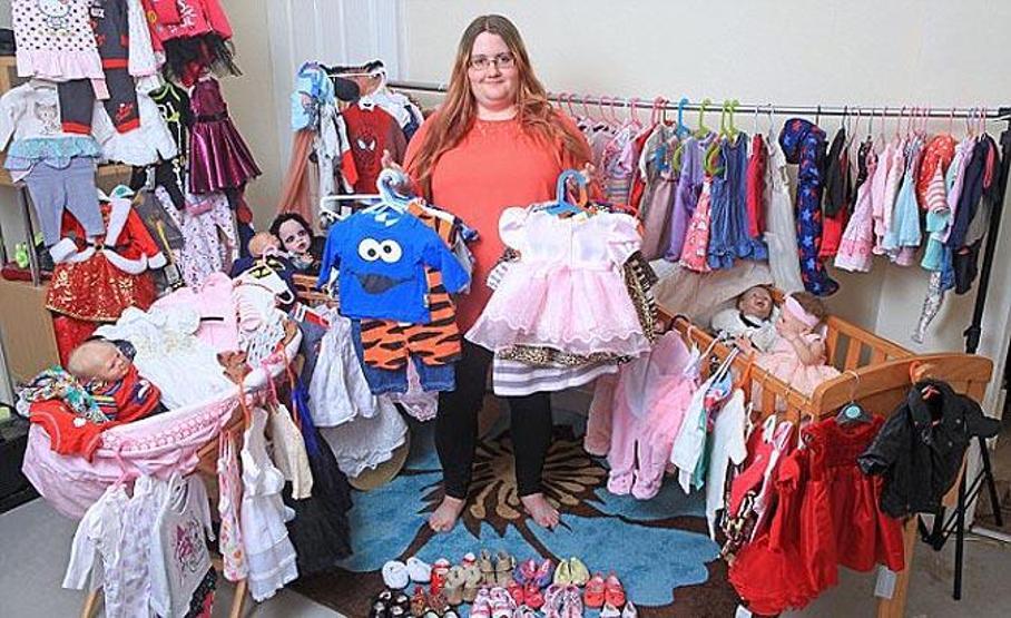 Oyuncak bebekleri için 73 bin TL harcıyor