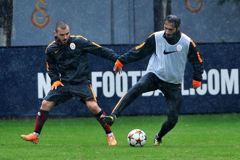 Galatasarayda keyifler yerinde