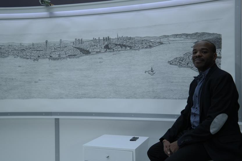 Dahi bellek İstanbulu çizdi