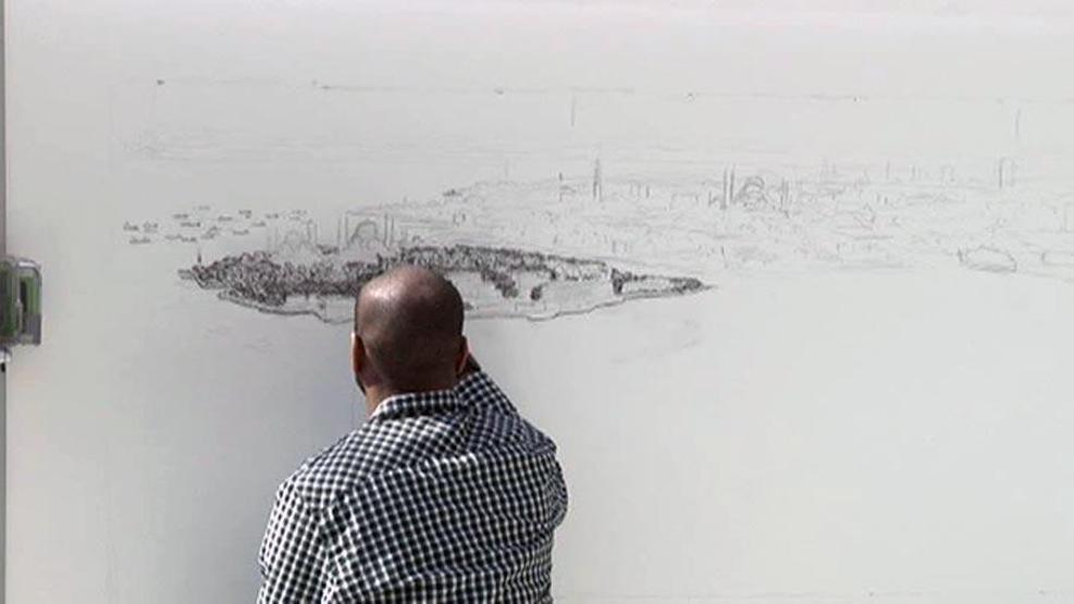 Dahi bellek İstanbulu çizdi