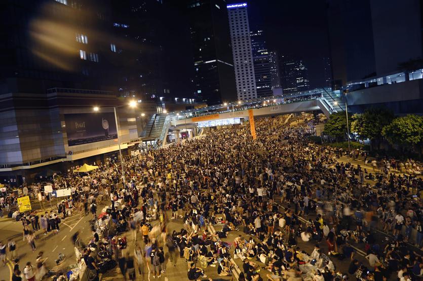 Hong Kongta isyan sürüyor