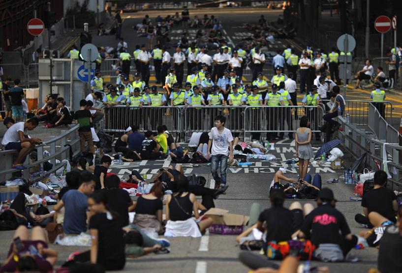 Hong Kongta isyan sürüyor