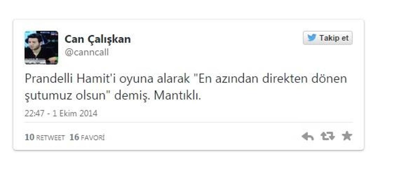 Arsenal - GS maçı sonrası Twitter Capsleri