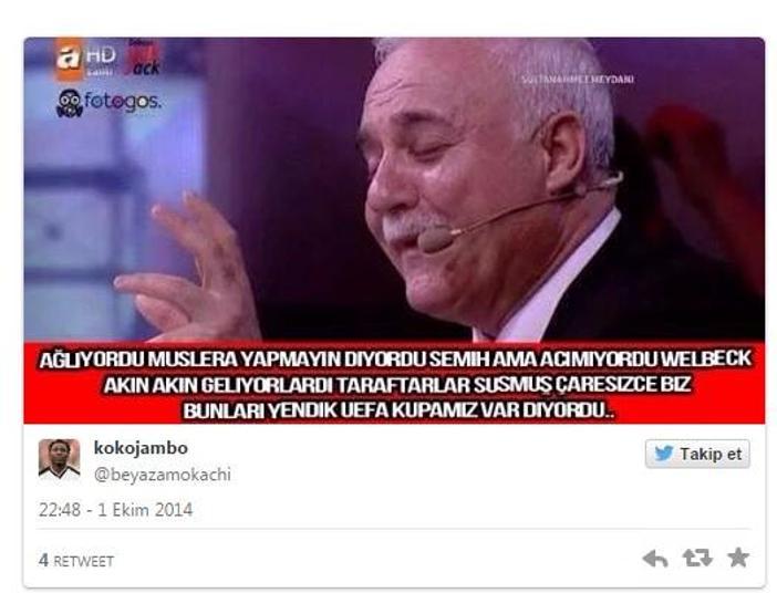Arsenal - GS maçı sonrası Twitter Capsleri