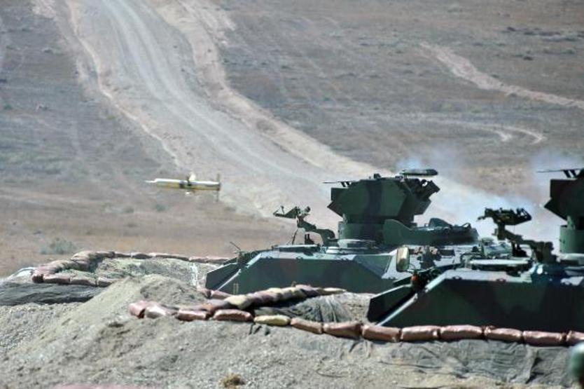 TSKdan Ateş Serbest tatbikatı