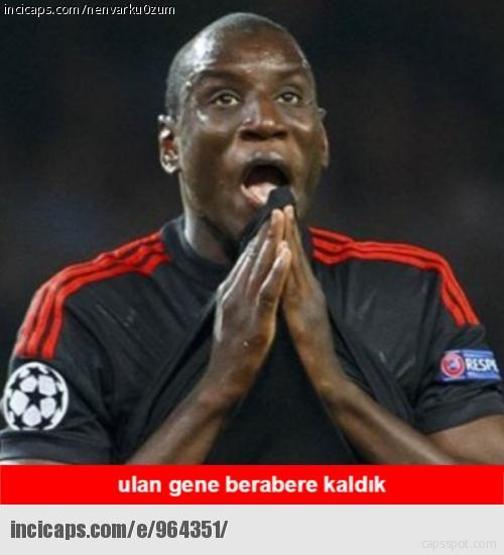 Beşiktaş, Tottenham maçı capsleri