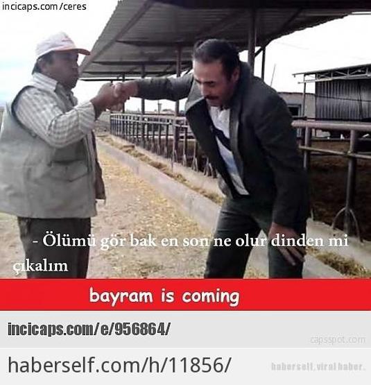 Kurban öncesi güldüren capsler